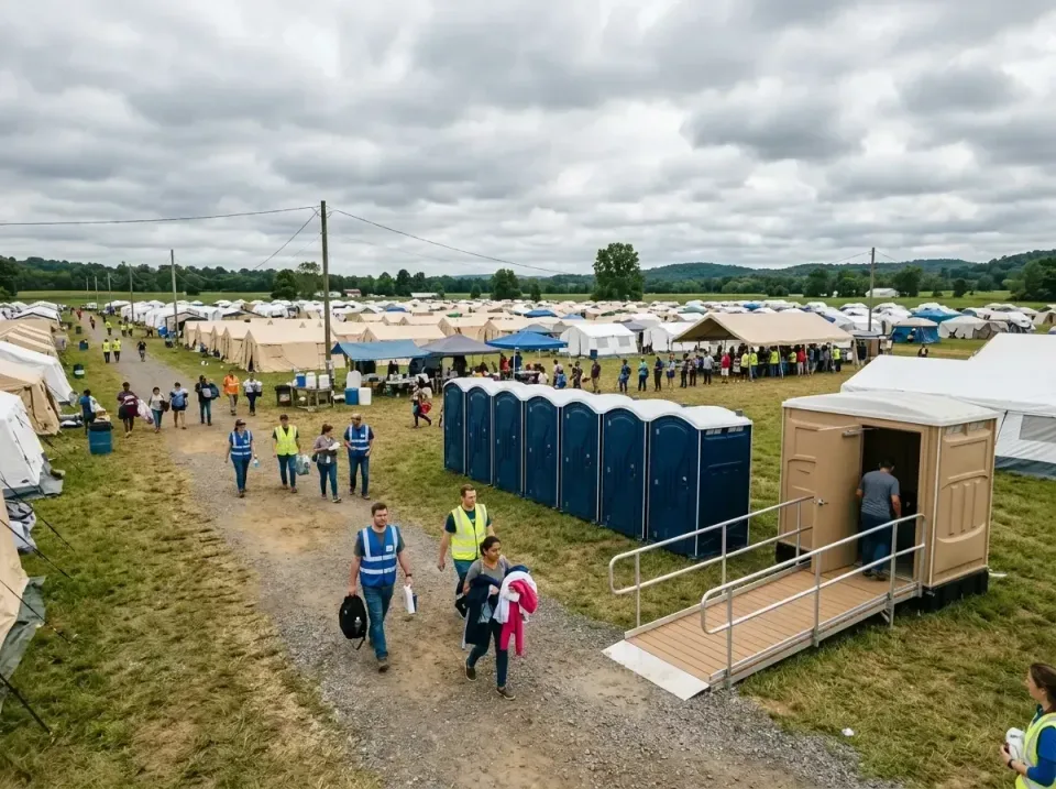 disaster-relief-camp-restrooms-010 — frequently asked questions, Dumpster & Portable Bathrooms Rental in South Cleveland, TN